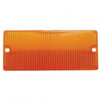 2 3/16" X 5 3/16" Door Light Lens - Amber