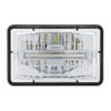ULTRALIT - 4" X 6" Rectangular LED Headlight With White LED Position Light - Low Beam