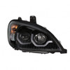 Blackout Projection Headlight With LED Position Light For 2001-2020 Freightliner Columbia - Passenger