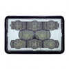 ULTRALIT - 8 High Power LED 4" X 6" Headlight - High Beam