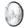 ULTRALIT - 5 High Power LED 7" Dual Function Headlight - Chrome