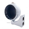 Stainless Steel Guide 682-C Headlight No Bulb With LED Signal - Clear Lens
