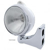 Chrome Guide 682-C Style Headlight H4 & LED Turn Signal - Clear Lens