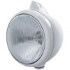 Chrome Guide 682-C Headlight H4 & Original Style LED Signal - Clear Lens