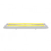 Dual 24 LED Dual Function 12" GloLight Bar With Bezel - Amber LED/Clear Lens