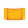 Narrow-Rail Clearance & Side Marker Light Lens - Amber Narrow-Rail Clearance & Side Marker Light Lens - Amber