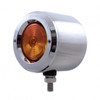 2" Stainless Double Face With 2" Lights & Bezels - Amber & Red Lens