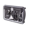 ULTRALIT - Heated 4" X 6" LED Headlight High Beam With Polycarbonate Lens & Housing