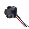 3 Contact Female Headlight Pigtail For H4 Halogen Bulb (Bulk)