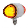 9 LED Dual Function GloLight Double Face Light - Amber & Red LED/Amber & Red Lens