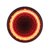 24 LED 4" Round Mirage Light (Stop, Turn & Tail) - Red LED/Red Lens (Bulk)