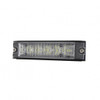 6 High Power LED Low Profile Warning Lighthead - White LED