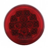 15 LED 2-3/8" Dual Function Harley Signal Light - Red LED/Red Lens