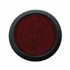 30 LED 4" Round Light Kit (Stop, Turn & Tail) - Red LED/Red Lens