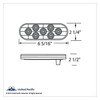 7 LED Oval Light (Stop, Turn & Tail) - Red LED/Red Lens