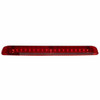 19 LED 17" Light Bar (Stop, Turn & Tail) -Red LED & Lens
