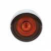 3 LED 1" Dual Function Auxiliary/Utility Light With Visor - Amber LED/Amber Lens