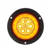21 LED 4" Flange Mount GloLight (Turn Signal) - Amber LED/Amber Lens
