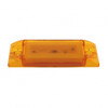 16 LED Rectangular GloLight (Clearance/Marker) - Amber LED/Amber Lens