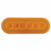 22 LED 6" Oval GloLight Bar Kit (Turn Signal) - Amber LED/Amber Lens (Each)