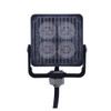 4 High Power LED Square Warning Lighthead - Amber LED (Bulk)