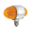 17 LED Dual Function Watermelon Double Face Light - Amber LED/Amber Lens
