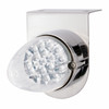 Stainless Light Bracket With 19 LED Reflector Light - Amber LED/Clear Lens