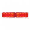 40 LED Rectangular Light (Stop, Turn & Tail) - Red LED/Red Lens