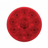 10 LED 4" Round Light (Stop, Turn & Tail) - Red LED/Red Lens