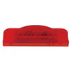 7 LED Rectangular Light (Clearance/Marker) - Red LED/Red Lens