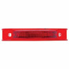 7 LED Rectangular Light (Clearance/Marker) - Red LED/Red Lens