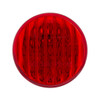 9 LED 2" Round Light (Clearance/Marker) - Red LED/Red Lens