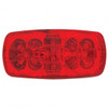 14 LED Reflector Rectangular Light (Clearance/Marker) - Red LED/Red Lens