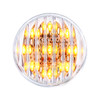 9 LED 2" Round Light (Clearance/Marker) - Amber LED/Clear Lens (Bulk)