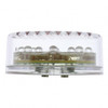 13 LED 2-1/2" Round Light (Clearance/Marker) - Amber LED/Clear Lens (Bulk)