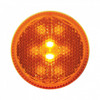 8 LED 2-1/2" Round Reflectorize Light Kit (Clearance/Marker) - Amber LED/Amber Lens
