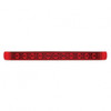 11 LED 17" Light Bar Only (Stop, Turn & Tail) - Red LED/Red Lens
