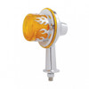 13 LED 2-1/8" Arm Honda Light Kit With Flame Bezel - Amber LED/Amber Lens