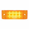 8 SMD LED Rectangular Light (Clearance/Marker) - Amber LED/Amber Lens (Bulk)