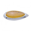 39 LED "Teardrop" Turn Signal Light With Bezel - Amber LED/Amber Lens