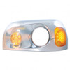 22 LED Turn Signal Light For 1996-2010 Freightliner Century - Amber LED/Amber Lens