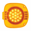 22 LED Turn Signal Light For 1996-2010 Freightliner Century - Amber LED/Amber Lens
