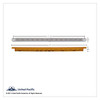 14 LED 12" Turn Signal Light Bar - Amber LED/Clear Lens (Bulk)