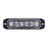 6 High Power LED "Competition Series" Slim Warning Light - Green