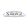 5 LED Reflector Light (Clearance/Marker) With Side Ditch Light - Amber LED/Clear Lens (Bulk)