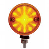 30 LED 3" Dual Function Double Face Light - Amber & Red LED/Amber & Red Lens