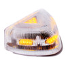 37 LED Turn Signal Light For 1987-2007 Peterbilt 379/378/357- Amber LED/Clear Lens