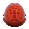 17 LED Watermelon Reflector Cab Light - Red LED/Red Lens