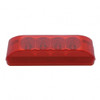 4 LED Reflector Rectangular Light (Clearance/Marker) - Red LED/Red Lens
