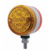 15 LED 3" Dual Function Reflector Double Face Light - Amber & Red LED/Amber & Red Lens